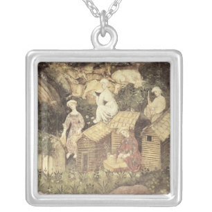 The Month of June Silver Plated Necklace