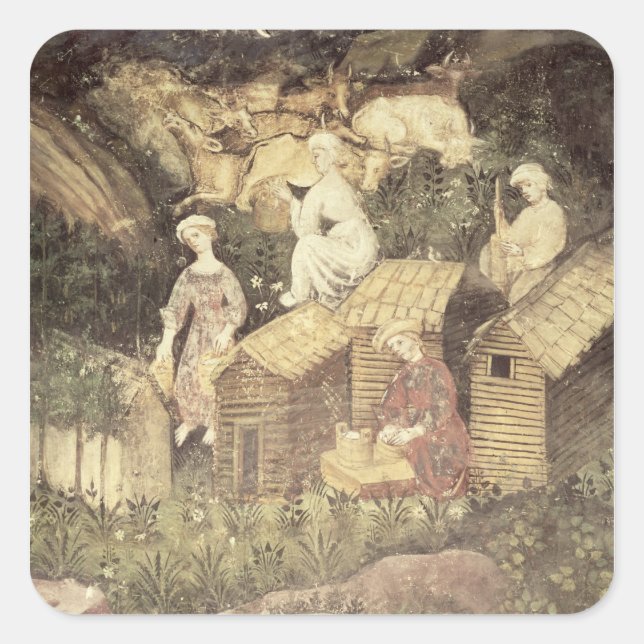 The Month of June Square Sticker (Front)