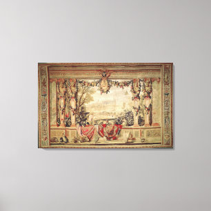 The Month of November/ Chateau of Blois Canvas Print