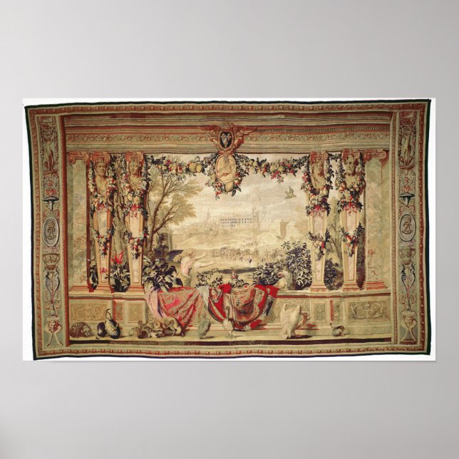 The Month of November/ Chateau of Blois Poster (Front)