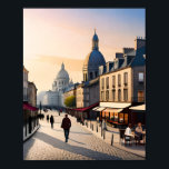 The Montmartre artists' corner Poster<br><div class="desc">Explore art from a new angle with our posters printed on matt paper. Each poster is a piece of artistic expression captured on top-quality media, creating a striking visual impact in any space. The matt paper offers an elegant finish that reduces unwanted reflections, allowing each detail of the work to...</div>