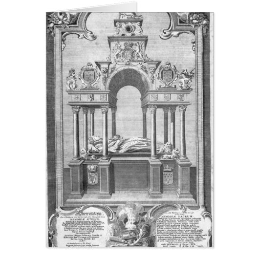 The Monument of Queen Elizabeth Cards (Front)
