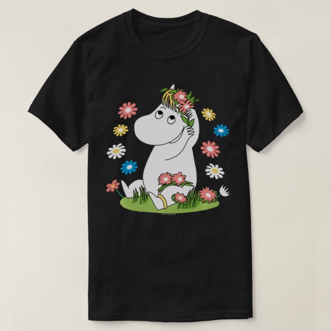 The Moomins Groovy Snorkmaiden  T-Shirt (Design Front)