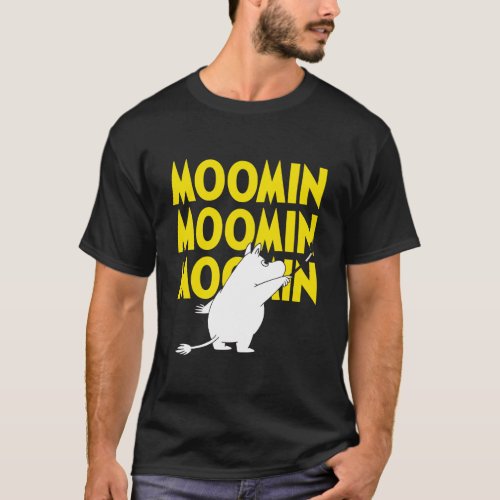 The Moomins Moomin Painting T_Shirt