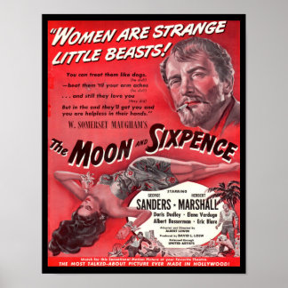The Moon and Sixpence Poster