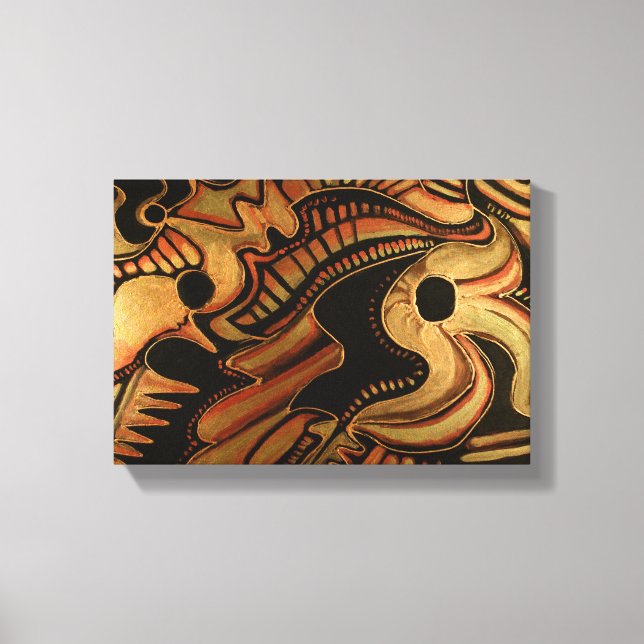 The Moon and the Stars II Canvas Print (Front)