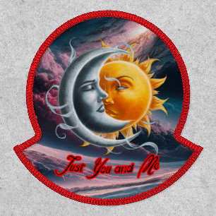 The Moon and the Sun in love on a  Patch