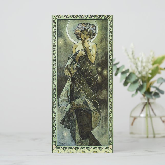 The Moon by Alphonse Mucha (Standing Front)