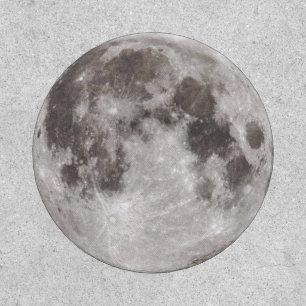 The moon close up patch