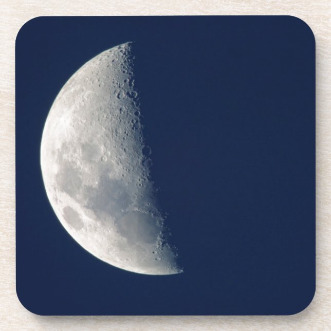 The Moon From Howick, Kwazulu-Natal Beverage Coaster (Front)