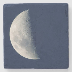 The Moon From Howick, Kwazulu-Natal Stone Coaster