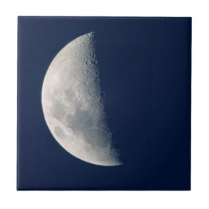 The Moon From Howick, Kwazulu-Natal Tile