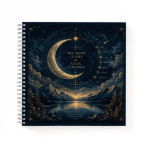 The Moon Guides | Celestial Moon & Stars Art