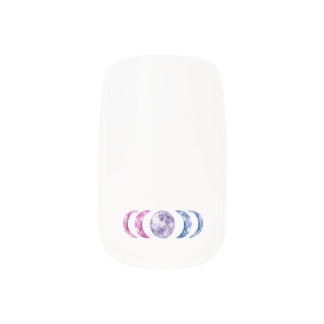 The Moon Has Phases Not Me (Light) Minx Nail Art