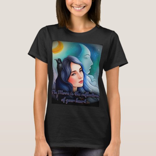 The Moon Is a Reflection of Your Heart T_Shirt