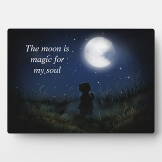 The Moon Is Magic   Plaque