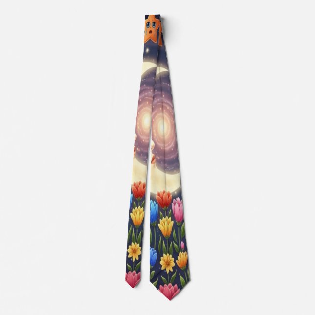 The Moon, Keeper of Sighs Neck Tie (Back)