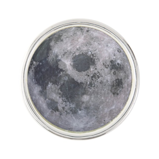 The Moon Lapel Pin (Front)