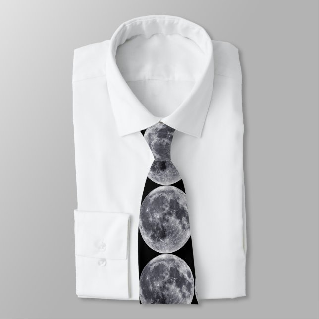 The Moon Neck Tie (Tied)