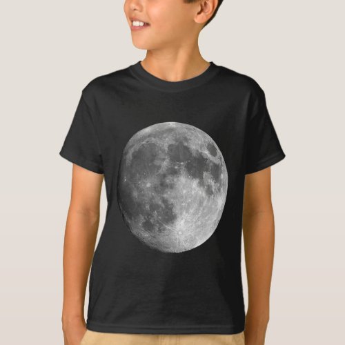 The Moon Phases Astronomy Space Pattern Nerd Full  T_Shirt