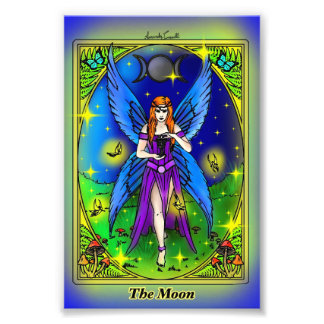 The moon photo print