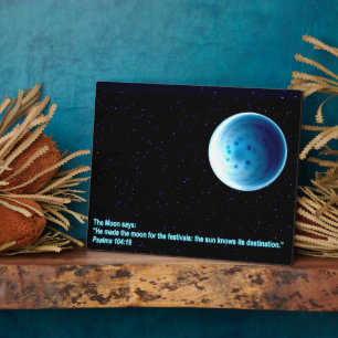 The Moon Plaque