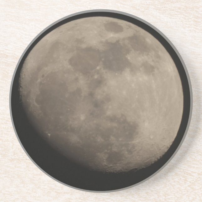 The moon sandstone coaster (Front)