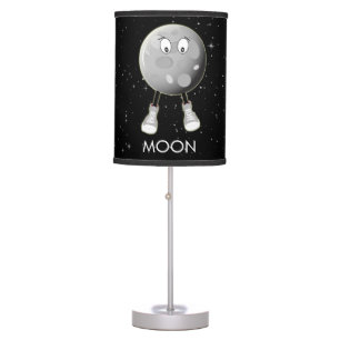 The Moon & Stars in Space Table Lamp