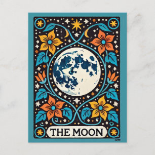The Moon Tarot Card Full Moon Luna