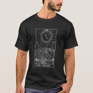 The Moon Tarot Card T-Shirt