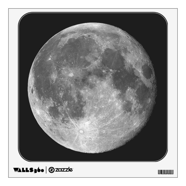 THE MOON WALL STICKER (Front)