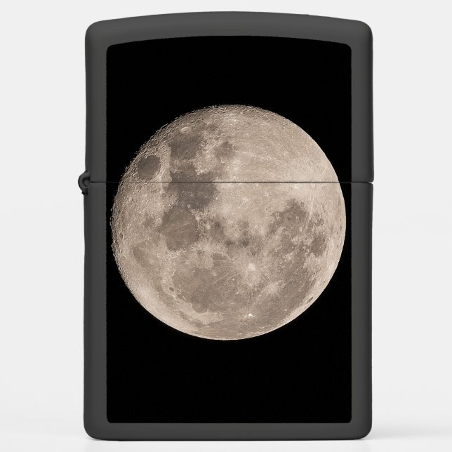 The Moon Zippo Lighter (Front)