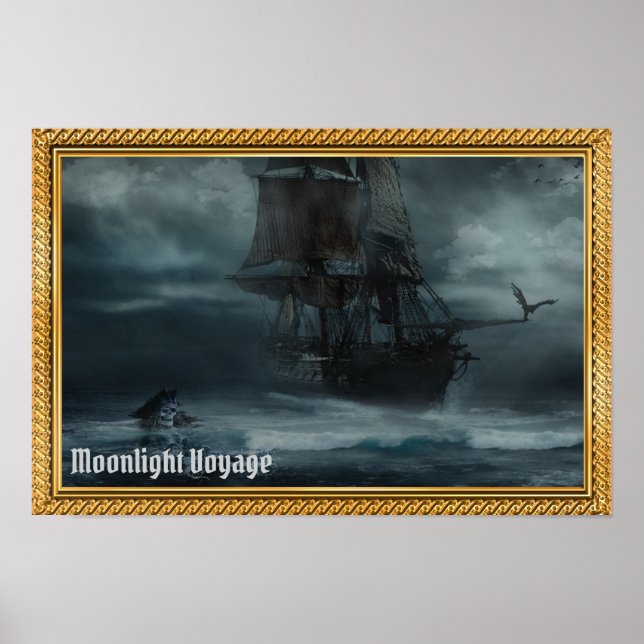 The Moonlight Voyage Poster (Front)