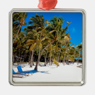 The Moorings Resort, Marathon, Key West, 3 Metal Ornament