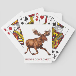 THE MOOSE IS LOOSE POKER CARDS