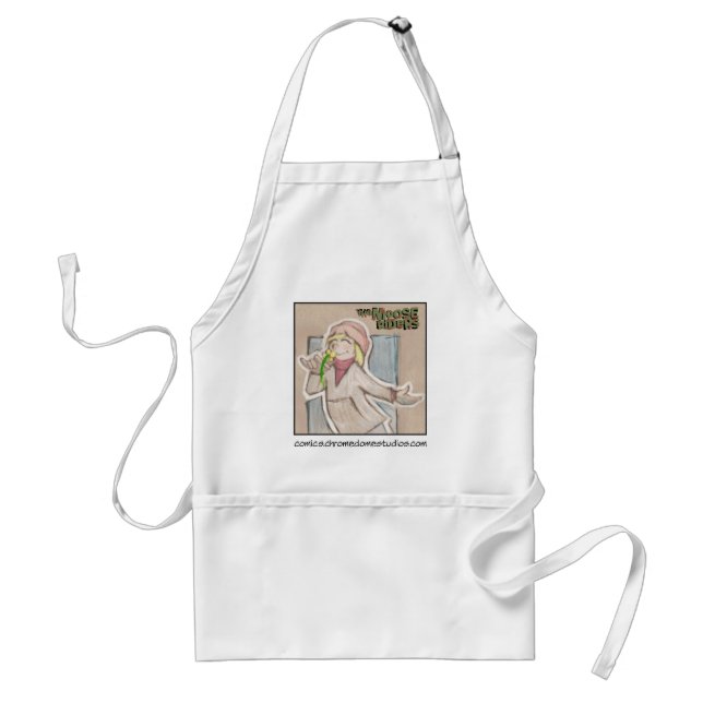 The Moose Riders Lola Adult Apron (Front)