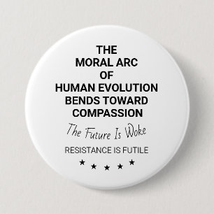 The Moral Arc of Human Evolution Button