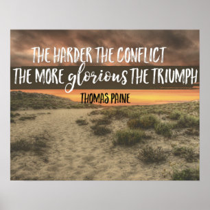 The More Glorious The Triumph Poster