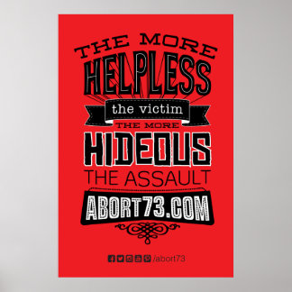 The More Helpless... Poster (Abort73.com)