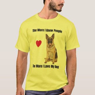 The More I Know People, The More I Love My Gertie T-Shirt