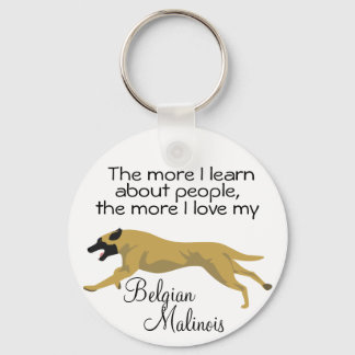 The more I learn about people Keychain