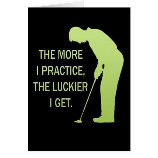THE MORE I PRACTICE CARDS (Front)