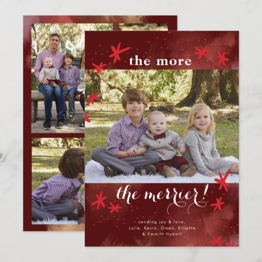 The More The Merrier Christmas Card 