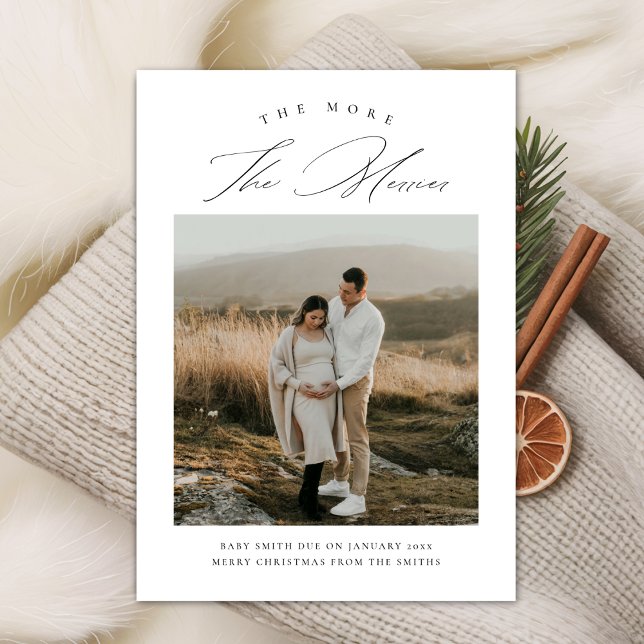 The More The Merrier Christmas Pregnancy Announcement (Creator Uploaded)