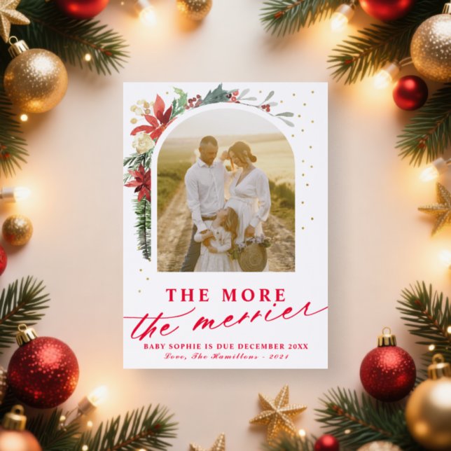 The More The Merrier Pregnancy Announcement (Insitu)