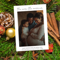 The More the Merrier White Pregnancy Announcement