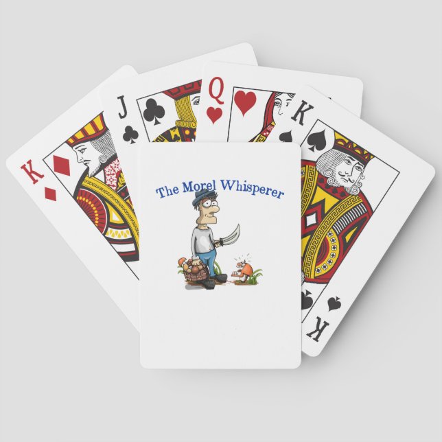 The Morel Whisperer Poker Cards (Back)