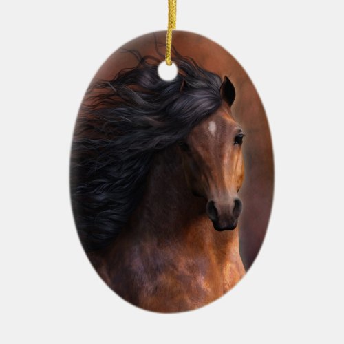The Morgan Horse Ornament