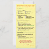 The Mormon Move-Along Card (Front)