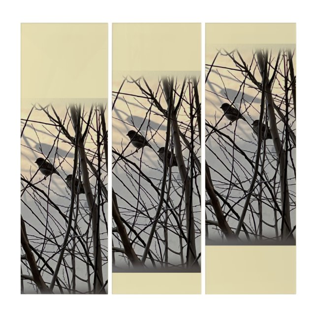 The morning birds triptych (Front)
